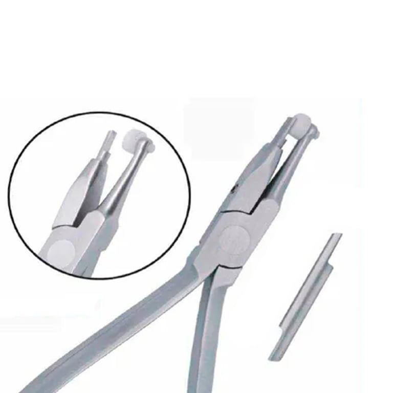 OrthodentalUsaCorp Stainless Steel Adhesive Removing Plier Blade, Double-Ended, 1/Pk. Designed