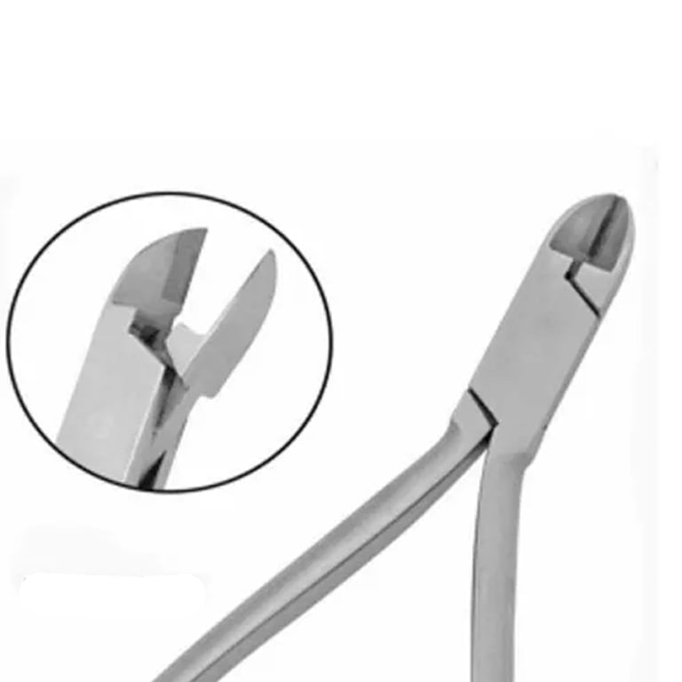 OrthodentalUsaCorp Stainless Steel Ligature and Pin Cutter, Straight, 1/Pk. Features Immunity-HS