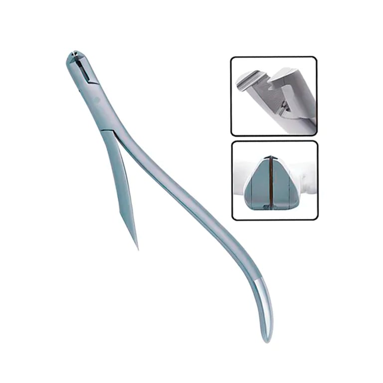 Orthodentalusa Corp OrthodentalUsaCorp Stainless Steel Lingual Flush Cut Distal End Cutter, Safety