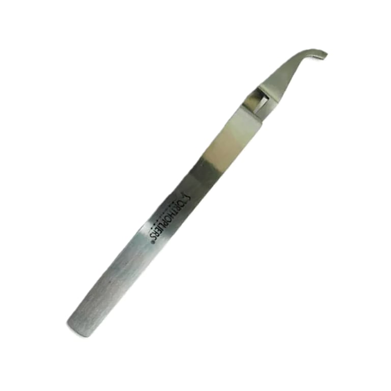 OrthodentalUsaCorp Stainless Steel Bracket Holder, Curved, 1/Pk. Designed for placing lingual