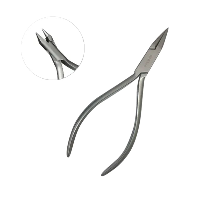 OrthodentalUsaCorp Stainless Steel Light Wire Bird Beak Plier, 1/Pk. Designed to bend archwire