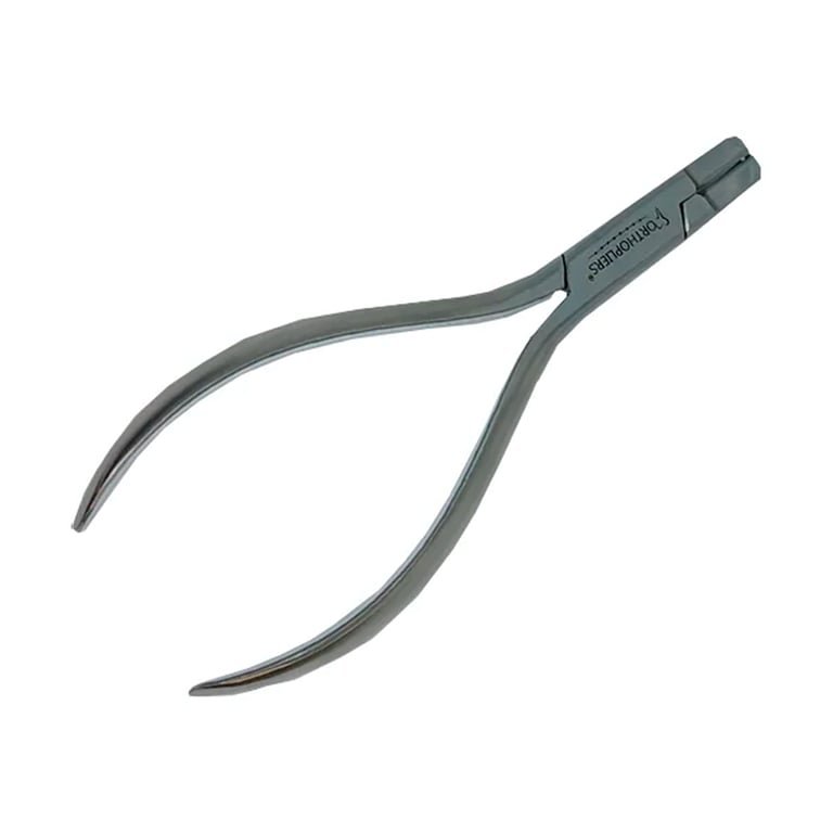 OrthodentalUsaCorp Stainless Steel Hook Crimping Plier, 1/Pk. Designed to apply crimpable stops