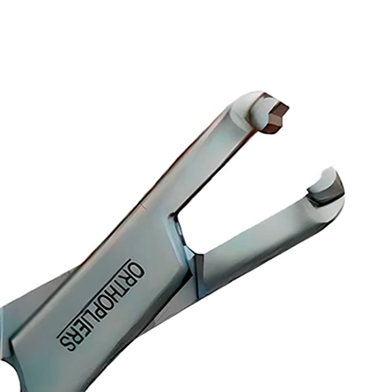OrthodentalUsaCorp 0.5mm Stainless Steel Step Plier, 1/Pk. Designed to create right-hand