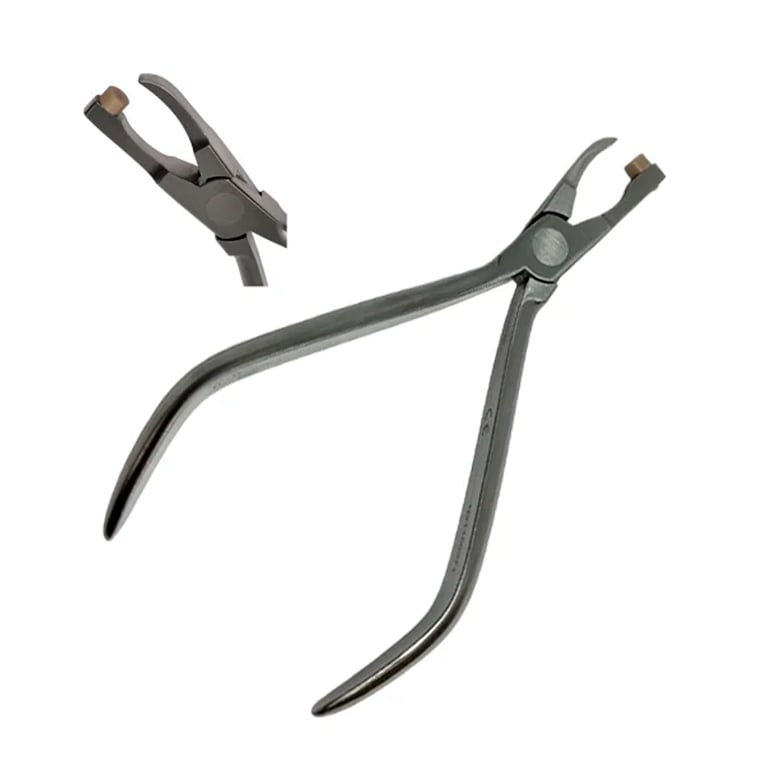 OrthodentalUsaCorp 12.5cm Stainless Steel Band Removing Plier, Long Neck, 1/Pk. Designed