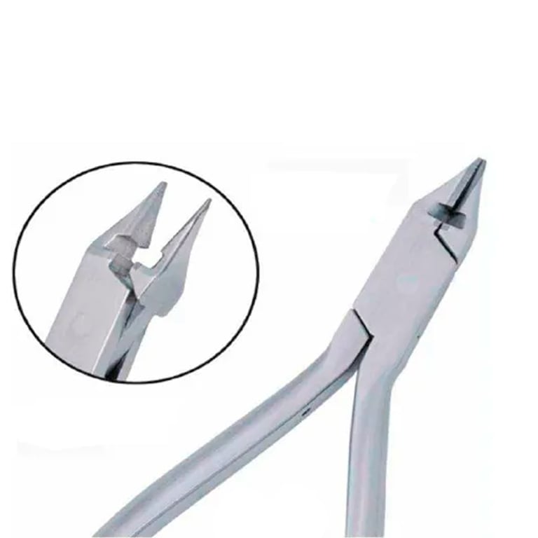 OrthodentalUsaCorp Stainless Steel Cutter Bird Beak Plier, 1/Pk. Features hardened tips