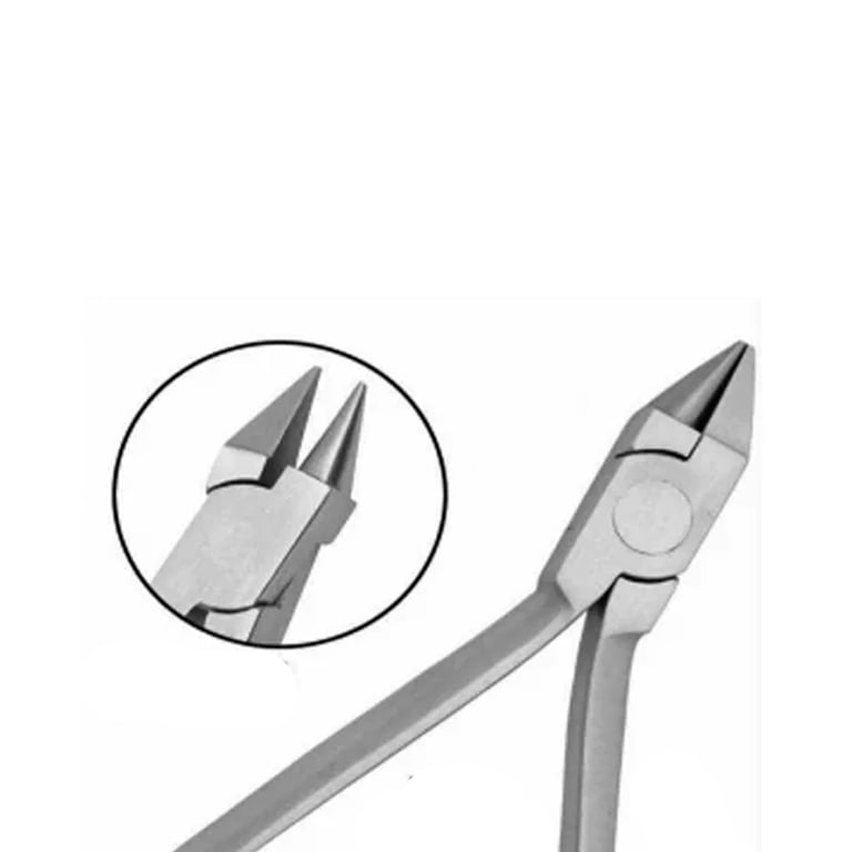 OrthodentalUsaCorp 12cm Stainless Steel Bird Beak Plier, 1/Pk. Designed for loops, bends, and wire