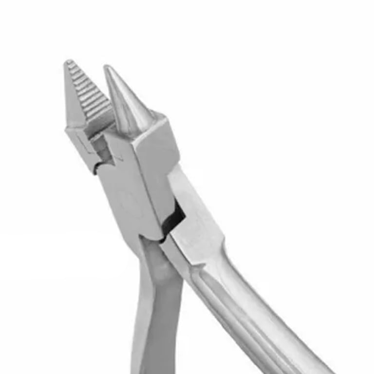 OrthodentalUsaCorp Stainless Steel Serrated Bird Beak Plier, 1/Pk. Designed for functional