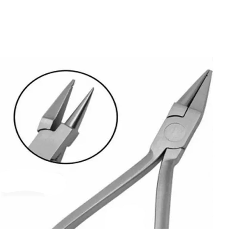 OrthodentalUsaCorp 12.5cm Stainless Steel Light Wire Bending Bird Beak Plier, 1/Pk. Designed