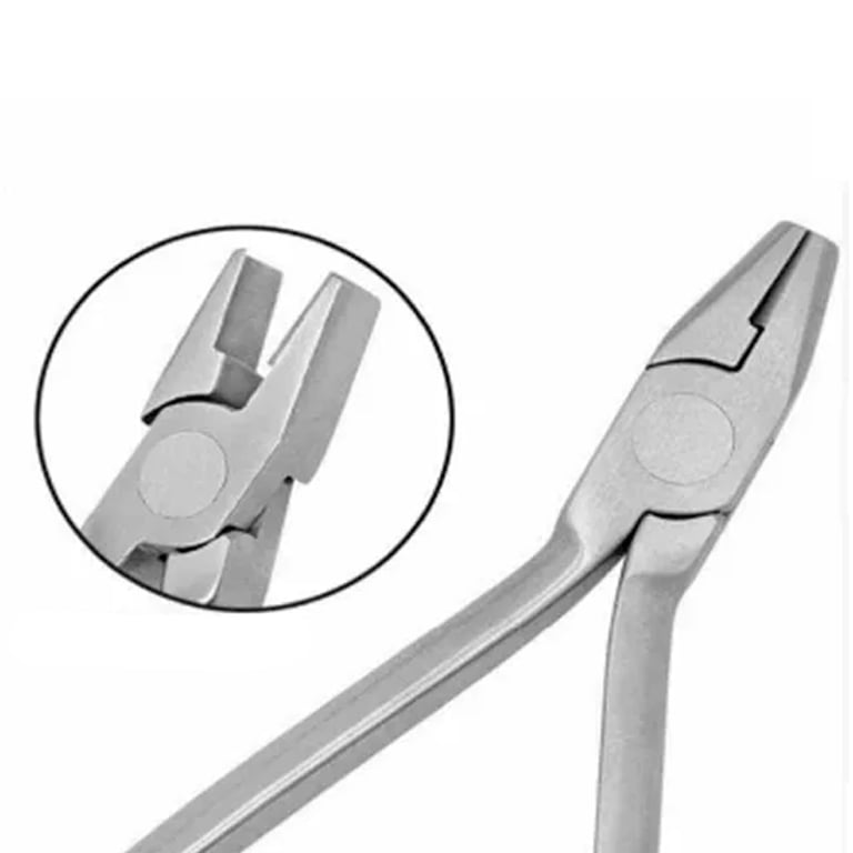 OrthodentalUsaCorp 12cm Stainless Steel Hollow Chop Arch Forming Plier, 1/Pk. Features smooth