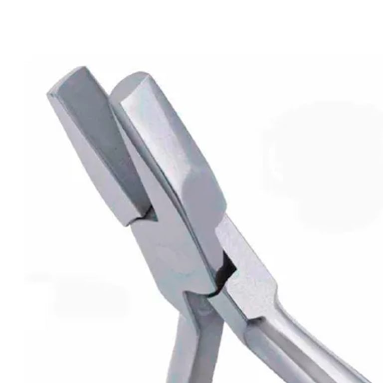 OrthodentalUsaCorp Stainless Steel Hollow Chop Long Beak Arch Forming Plier, Long Tip, 1/Pk