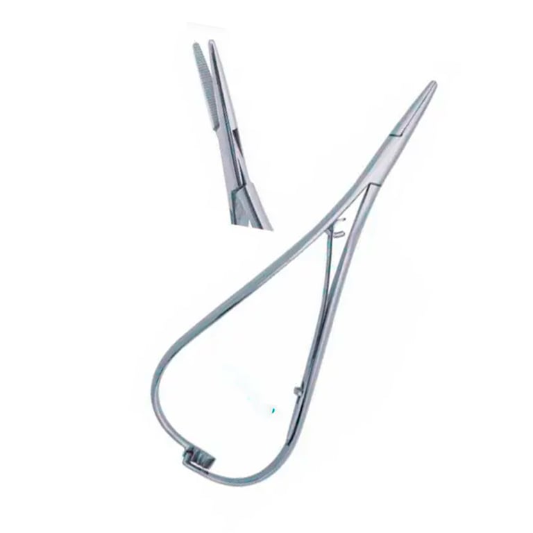 OrthodentalUsaCorp 12.5cm Mathieu Mosquito Forceps Plier, Curved, 1/Pk. Design facilitates access