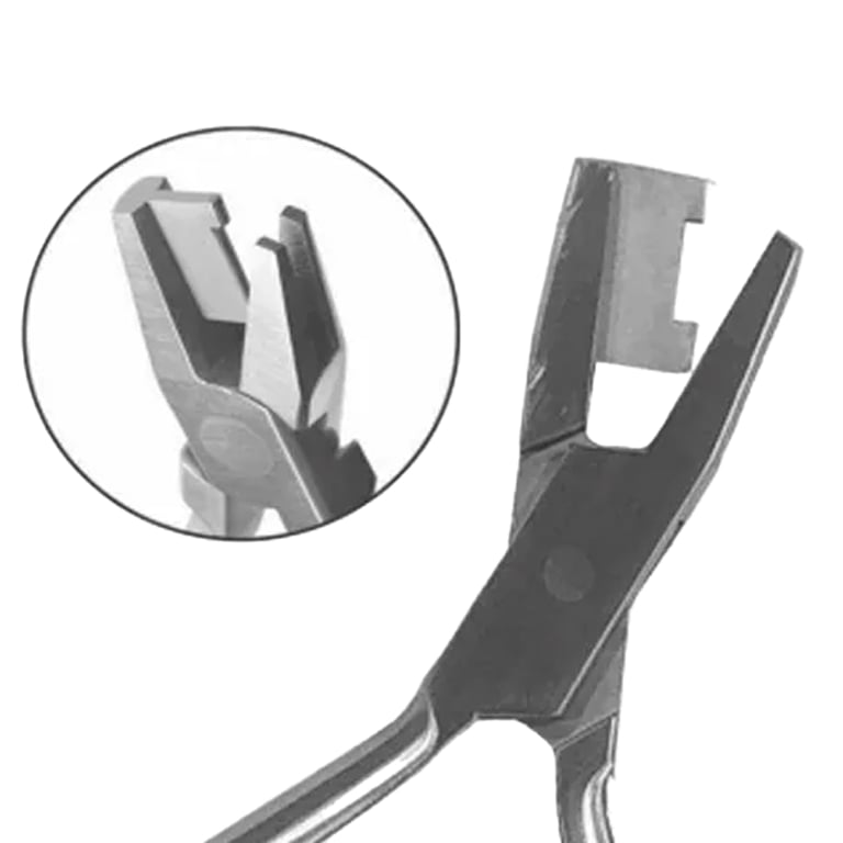 OrthodentalUsaCorp Stainless Steel Ligature Forming Plier, 1/Pk. Designed to bend straight