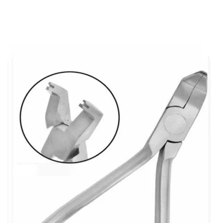 OrthodentalUsaCorp Stainless Steel Hollow Chop Long Beak Arch Forming Plier, Small Tip, 1/Pk