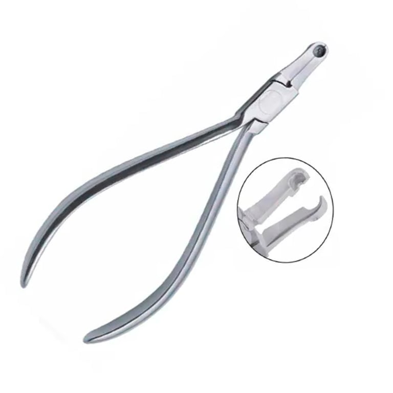 OrthodentalUsaCorp Stainless Steel Slot Thermal Forming Plier, 1/Pk. Designed to form a slot