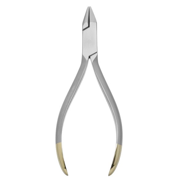 OrthoExtent Orthodontic Bird Beak Pliers w/ Tungsten Carbide Inserts - Long Beak, 5" length