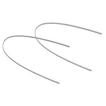 OrthoExtent Orthodontic Thermal Active NiTi Archwire, Oval, Round .018" Upper 20/Pk. Thermally