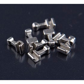 OrthoExtent Orthodontic Short Crimpable Ball Hooks 10/Bag. Made from the highest quality stainless