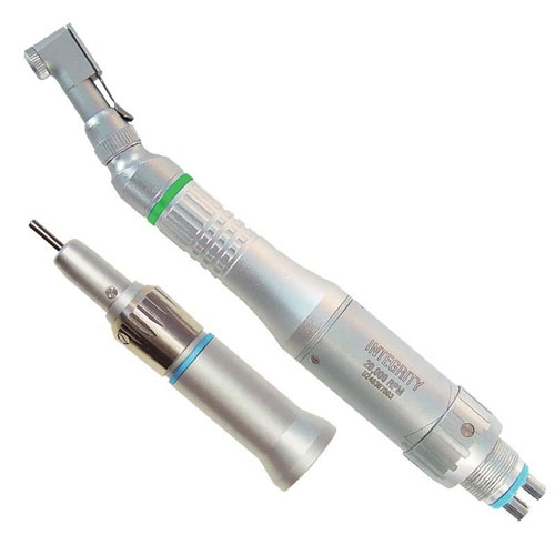 Integrity Combination set, includes: 20,000 RPM E-Type Air Motor (NTE-20), 1:4 Contra Angle