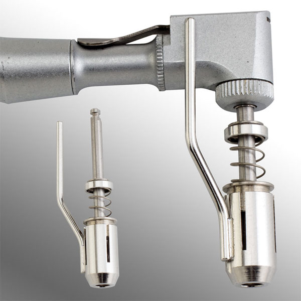 Osseo-Tip Bone Grafter. Collect bone while drilling. No waste of autogenous bone. Autoclavable
