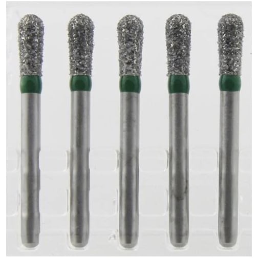 Osung FG EX-21 Pear Shape multi-use diamond burs,
