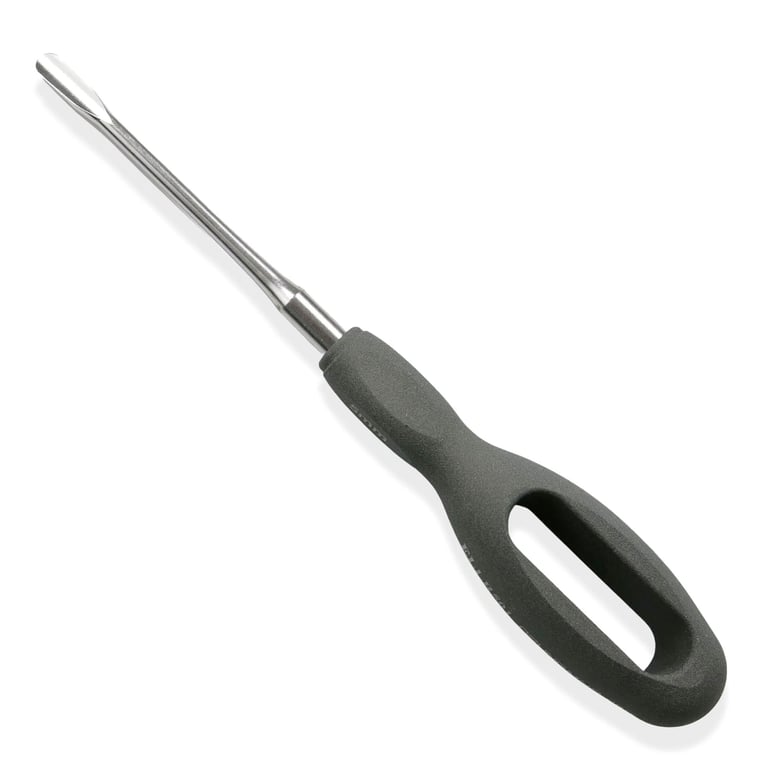 Osung Anterior 5.0 mm Straight Blade Luxating Elevator, Regular, Black Handle. The concept