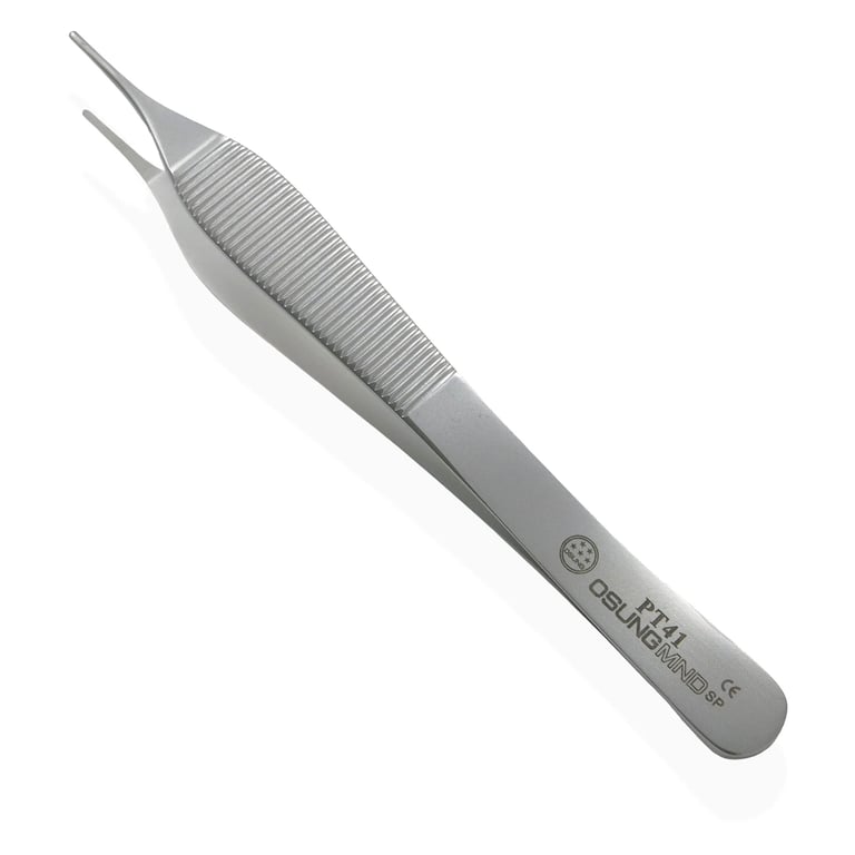 Osung Forcep, Tissue, PLTP41. Tissue Forcep with Titanium Coated Tips. Exceptional Quality