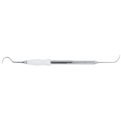 Osung Dental Explorer K1. One side has Ergonomic and Autoclavable Silicone Handle Instrument