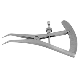 Osung Castroviejo Caliper, 30 Angle, 90mm Long