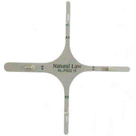 Osung Bracket positioning gauge, premolar & anterior, cuspid. 4.0mm (premolar), 4.0mm, 4.5mm
