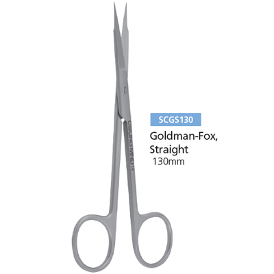 Osung Goldman-Fox 5" (130mm) straight scissors