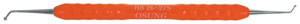 Osung BB 26-27S Ball Burnisher with a Silicone Handle, End widths are 2.1m and 1.3mm. These Ball