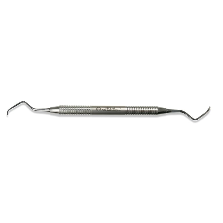 Osung Prichard #1-2 Double End Periodontal Surgery Curette with a Stainless Steel Handle. Larger