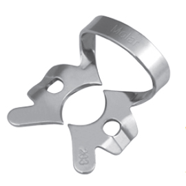 Osung #203 Rubber dam clamp, posterior for children, stainless steel single clamp