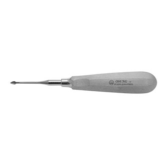 Osung Dental Root Elevator, Straight Blade, E-01