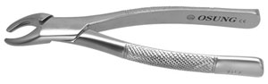 Osung #101 Universal Extraction Forcep PREMOLARS, FX101. Extraction Forcep for Upper premolars