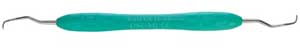 Osung GR 11-12 Gracey Curette, Rigid, with Silicone Handle, American Type. For Mesial surface