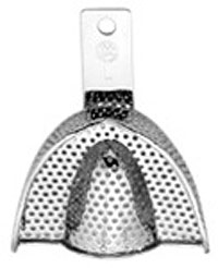 Osung Regular Nickel-plated Brass Impression Tray, MEDIUM UPPER. This is the most popular pattern