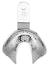 Osung Edentulous Impression Tray, Ni-Brass, XL LOWER. This is the most popular pattern