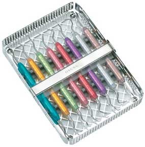 Osung Dental Instrument Cassette, EFESS-8. Double sides. Made of stainless steel and polished