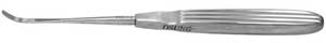 Osung Periosteal Elevator, Kang, MXP3-SC. Working tip width: 3mm, slightly curved