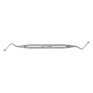 Osung #87 Lucas Surgical Curette, with Tip width 3.5mm/length 21mm. This is a very high quality