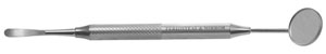 Osung Periosteal and Mirror Combo, PR3M. #3 Periosteal Elevator Blade on one end and changeable