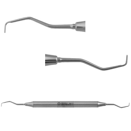 Osung GR 5-6 Rigid Gracey curette wtih a stainless steel handle, for anterior and premolars