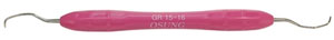 Osung GR 15-16 Gracey Dental Curette with a Silicone Grip Handle. For Mesial surface (sCGR15-16)