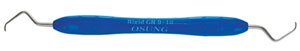 Osung GR 9/10 Rigid Gracey Curette with a Silicone Grip Handle. For Molars, Facial And Lingual
