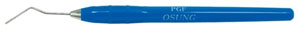 Osung Dental Probe PGF with a Silicone Handle. The working end ismarked in millimeters