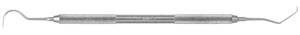 Osung #5H Double End Dental Explorer with a Stainless Steel Handle. Rigid type Tips. The explorer