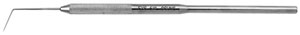 Osung #6XL Single End Dental Explorer with a Stainless Steel Handle. The explorer provides
