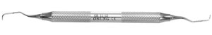 Osung GR 13-14 Gracey Curette with a Stainless Steel Handle, for Distal surfaces of all posterior