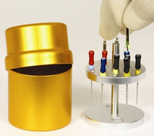 Osung Endo Sterlization Can - Silver